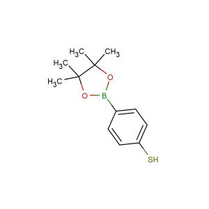 4-(4,4,5,5-tetramethyl-1,3,2-dioxaborolan-2-yl)benzenethiol