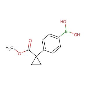 (4-(1-(methoxycarbonyl)cyclopropyl)phenyl)boronic acid