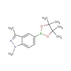 1,3-dimethyl-5-(4,4,5,5-tetramethyl-1,3,2-dioxaborolan-2-yl)indazole