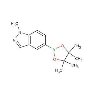 1-methyl-5-(tetramethyl-1,3,2-dioxaborolan-2-yl)-1H-indazole