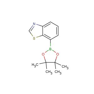 7-(4,4,5,5-tetramethyl-1,3,2-dioxaborolan-2-yl)benzo[d]thiazole