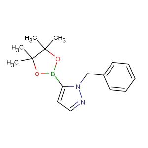 1-benzyl-5-(4,4,5,5-tetramethyl-1,3,2-dioxaborolan-2-yl)pyrazole