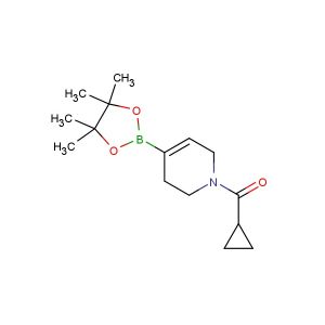 cyclopropyl(4-(4,4,5,5-tetramethyl-1,3,2-dioxaborolan-2-yl)-5,6-dihydropyridin-1(2H)-yl)methanone