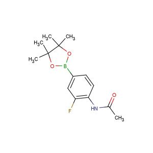 N-(2-fluoro-4-(4,4,5,5-tetramethyl-1,3,2-dioxaborolan-2-yl)phenyl)acetamide