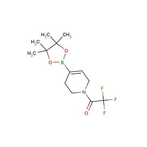 2,2,2-trifluoro-1-(4-(4,4,5,5-tetramethyl-1,3,2-dioxaborolan-2-yl)-5,6-dihydropyridin-1(2H)-yl)ethanone
