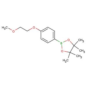 2-(4-(2-methoxyethoxy)phenyl)-4,4,5,5-tetramethyl-1,3,2-dioxaborolane