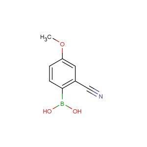 2-cyano-4-methoxyphenylboronic acid