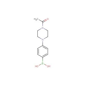 4-(4-acetyl-1-piperazinyl)phenylboronic acid
