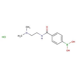 4-[2-(dimethylamino)ethylcarbamoyl]phenylboronic acid hydrochloride