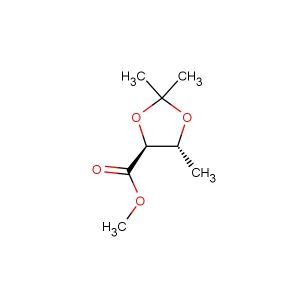 methyl (4s)-trans-2,2,5-trimethyl-1,3-dioxolane-4-carboxylate
