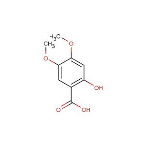 2-hydroxy-4,5-dimethoxy benzoic acid