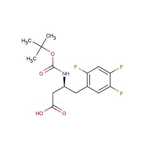 (S)-3-(tert-butoxycarbonylamino)-4-(2,4,5-trifluorophenyl)butanoic acid