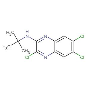N-(tert-butyl)-3,6,7-trichloroquinoxalin-2-amine