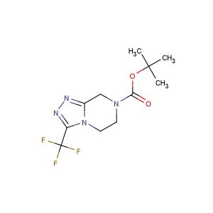 tert-butyl 3-(trifluoromethyl)-5,6-dihydro-[1,2,4]triazolo[4,3-a]pyrazine-7(8H)-carboxylate