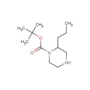 tert-butyl 2-propylpiperazine-1-carboxylate
