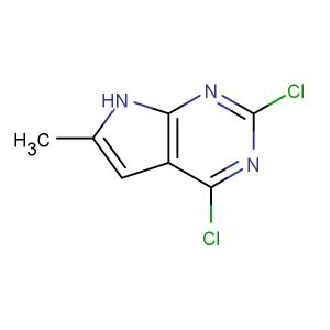 2,4-dichloro-6-methyl-7H-pyrrolo[2,3-d]pyrimidine