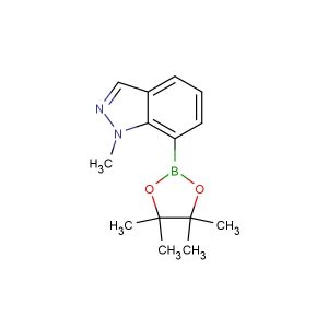 1-methyl-7-(4,4,5,5-tetramethyl-1,3,2-dioxaborolan-2-yl)indazole