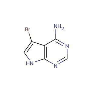 4-amino-5-bromopyrrolo[2,3-d]pyrimidine