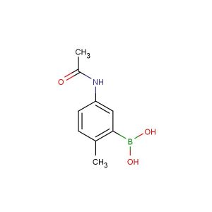 (5-acetamido-2-methylphenyl)boronic acid