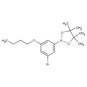 2-(3-bromo-5-butoxyphenyl)-4,4,5,5-tetramethyl-1,3,2-dioxaborolane