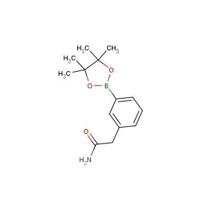 2-(3-(4,4,5,5-tetramethyl-1,3,2-dioxaborolan-2-yl)phenyl)acetamide