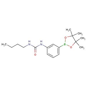 1-butyl-3-(3-(4,4,5,5-tetramethyl-1,3,2-dioxaborolan-2-yl)phenyl)urea