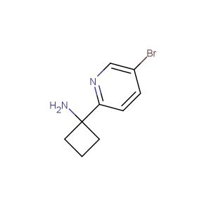1-(5-bromo-2-pyridinyl)cyclobutanamine