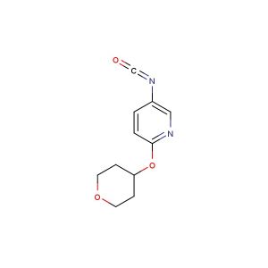 5-isocyanato-2-(oxan-4-yloxy)pyridine