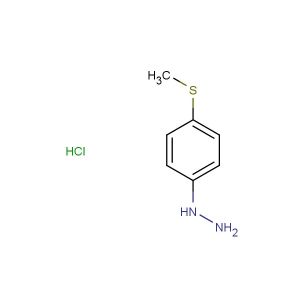 [p-(methylthio)phenyl]hydrazine hydrochloride
