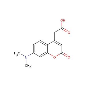 2-[7-(dimethylamino)-2-oxochromen-4-yl]acetic acid