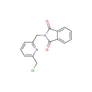 2-[[6-(chloromethyl)pyridin-2-yl]methyl]isoindole-1,3-dione