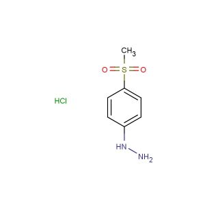 [4-(methylsulfonyl)phenyl]hydrazine hydrochloride