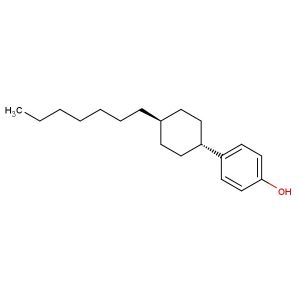 trans-4-(4-N-heptylcyclohexyl)phenol