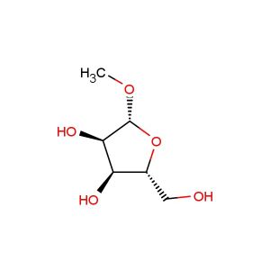 (2R,3S,4R,5R)-2-(hydroxymethyl)-5-methoxytetrahydrofuran-3,4-diol