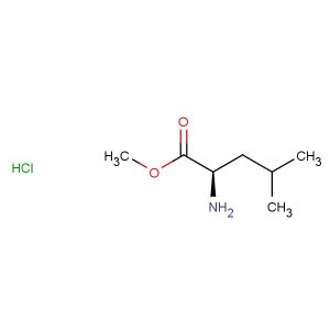 (R)-methyl 2-amino-4-methylpentanoate hydrochloride