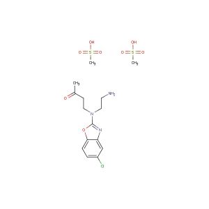 4-((2-aminoethyl)(5-chlorobenzo[d]oxazol-2-yl)amino)butan-2-one dimethanesulfonate