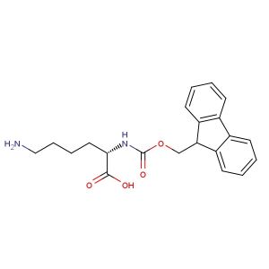 (S)-2-((((9H-fluoren-9-yl)methoxy)carbonyl)amino)-6-aminohexanoic acid