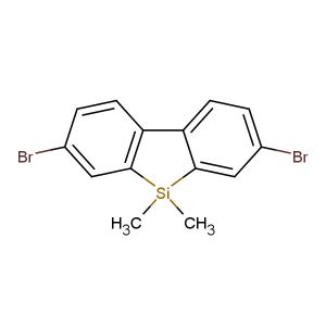 3,7-dibromo-5,5-dimethyl-5H-dibenzo[b,d]silole