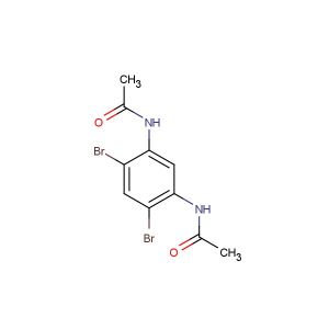 1,3-dibromo-4,6-bis(acetamido)benzene