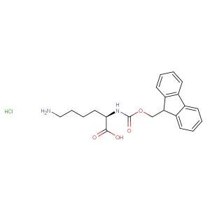 (R)-2-((((9H-fluoren-9-yl)methoxy)carbonyl)amino)-6-aminohexanoic acid hydrochloride