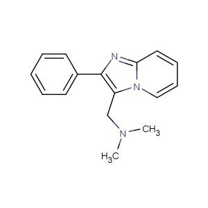 N,N-dimethyl-1-(2-phenylimidazo[1,2-a]pyridin-3-yl)methanamine