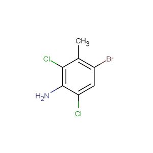 4-bromo-2,6-dichloro-3-methylaniline