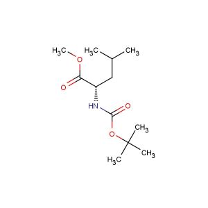(S)-methyl 2-((tert-butoxycarbonyl)amino)-4-methylpentanoate