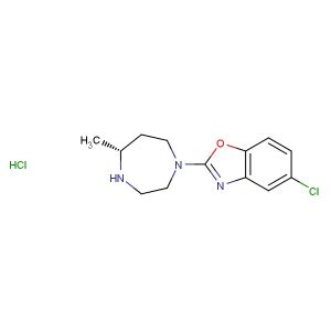 5-chloro-2-((R)-5-methyl-[1,4]diazepan-1-yl)benzooxazole hydrochloride