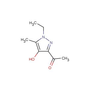 1-(1-ethyl-4-hydroxy-5-methyl-1H-pyrazol-3-yl)ethanone