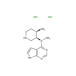 N-methyl-N-((3R,4R)-4-methylpiperidin-3-yl)-7H-pyrrolo[2,3-d]pyrimidin-4-amine dihydrochloride