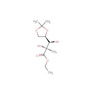 ethyl (2S,3R)-3-[(4R)-2,2-dimethyl-1,3-dioxolan-4-yl]-2,3-dihydroxy-2-methylpropanoate