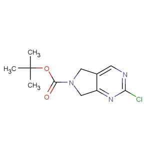 tert-butyl 2-chloro-5H-pyrrolo[3,4-d]pyrimidine-6(7H)-carboxylate