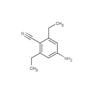 4-amino-2,6-diethylbenzonitrile