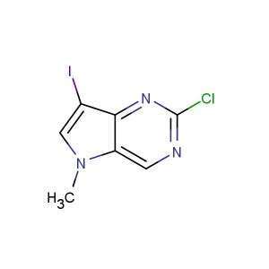 2-chloro-7-iodo-5-methyl-5H-pyrrolo[3,2-d]pyrimidine